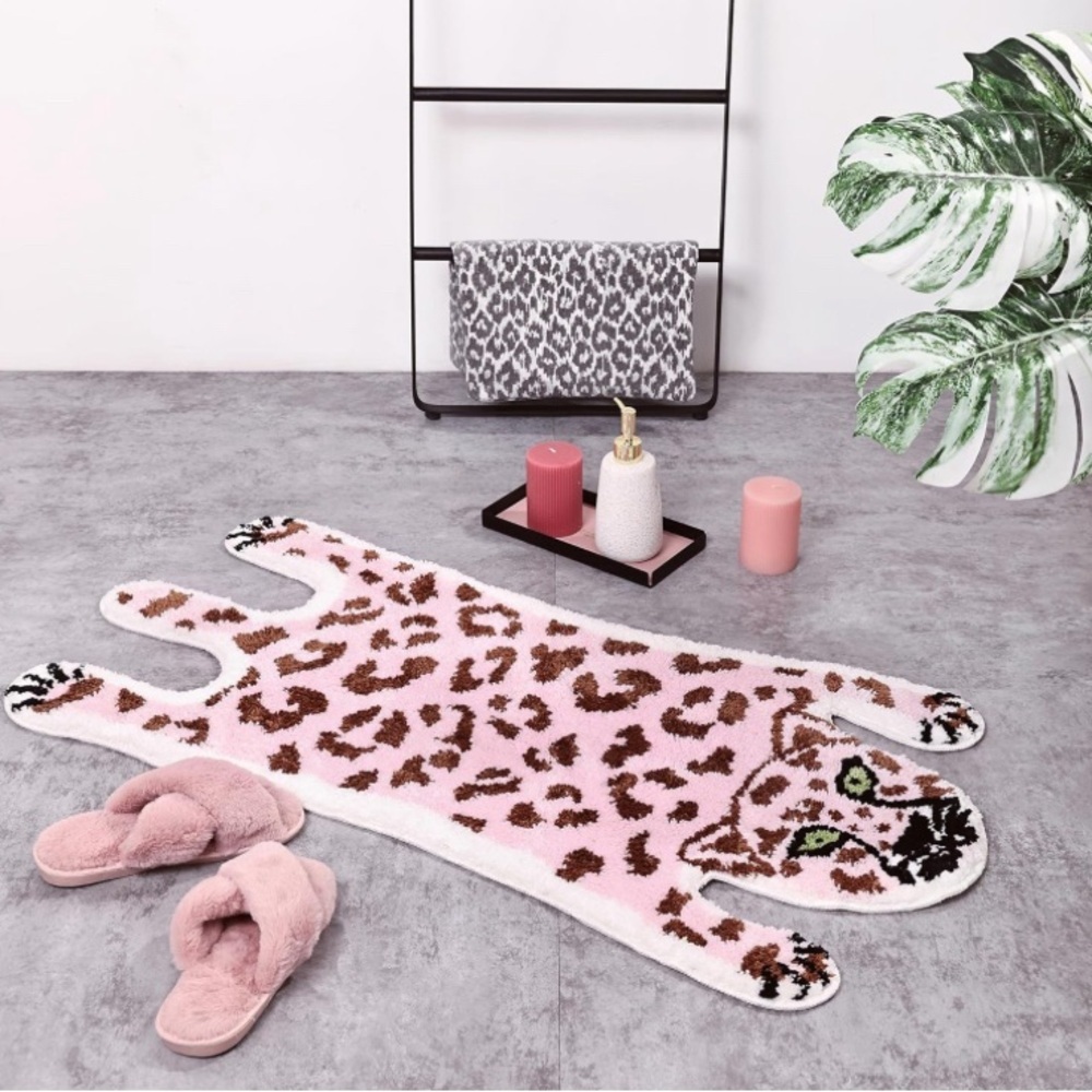 Leopard Non Slip Mat Rug - Picture 14 of 16